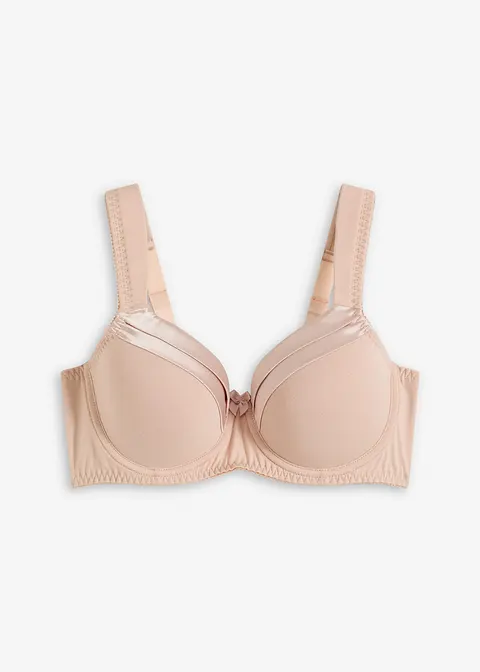 bonprix Moderner Schalen-BH mit Bügel - beige Cup C - Damen