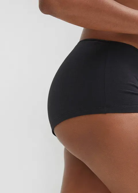 bonprix French im Vorteilspack - schwarz - Damen Kauf eins, bekomm eins gratis