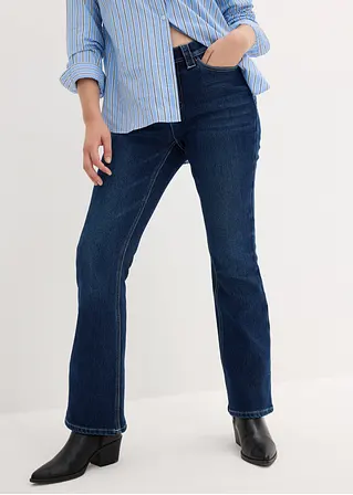 bonprix Thermo Jeans im Bootcut Fit - blau regular - Damen Schlussverkauf