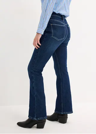 bonprix Thermo Jeans im Bootcut Fit - blau regular - Damen Schlussverkauf