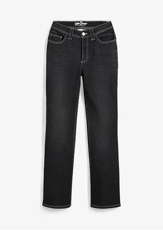 bonprix Thermo Jeans im Bootcut Fit - schwarz regular - Damen Günstiger Verkauf