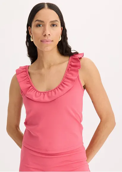 bonprix Modernes Top aus Jersey mit Verzierung - pink - Damen Meist gekauft