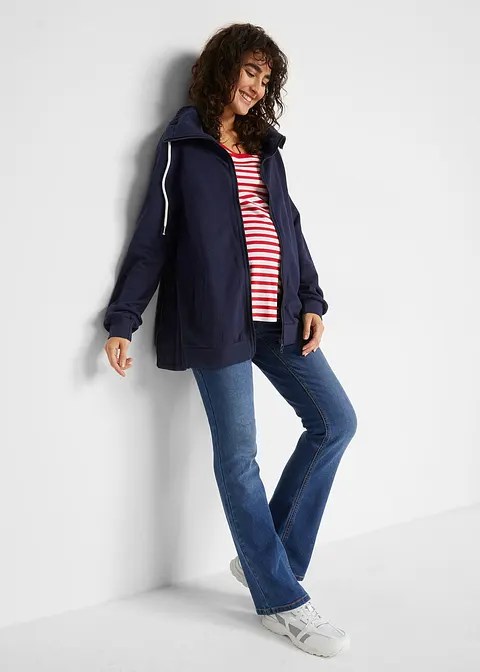 bonprix Sweatjacke für die Schwangerschaft und danach mit Trageeinsatz Blitzverkäufe
