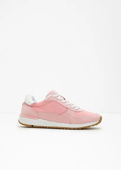 bonprix Lässiger Sneaker im Retro Look - rosa - Damen