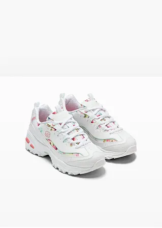 bonprix Modischer Chunky Sneaker von Skechers mit Blumenmuster - weiß Zeitlich begrenztes Angebot