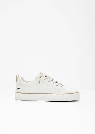 bonprix Bequemer Mustang Sneaker zum reinschlüpfen - weiß Bestseller
