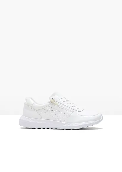 bonprix Komfortabler Sneaker in schönem Design - weiß - Damen Saisonale Angebote