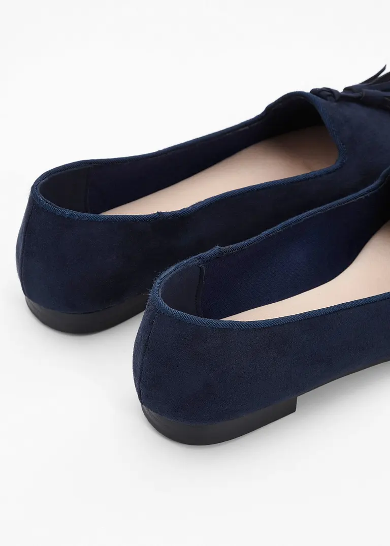 bonprix Eleganter Tassel-Loafer - blau - Damen Räumungsverkauf