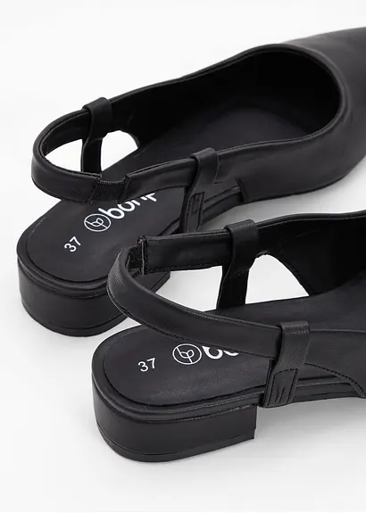 bonprix Zeitloser Sling Pumps für viele Anlässe - schwarz Kostenlose Rückgabe
