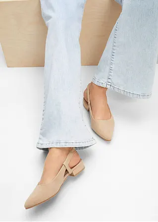 bonprix Zeitloser Sling Pumps für viele Anlässe - beige - Damen Begrenzte Freigabe