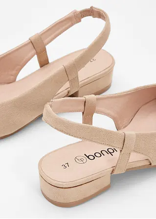 bonprix Zeitloser Sling Pumps für viele Anlässe - beige - Damen Begrenzte Freigabe