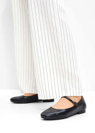 bonprix Modische Tamaris Ballerina im Mary Jane Look - schwarz Bis zu 55% Rabatt