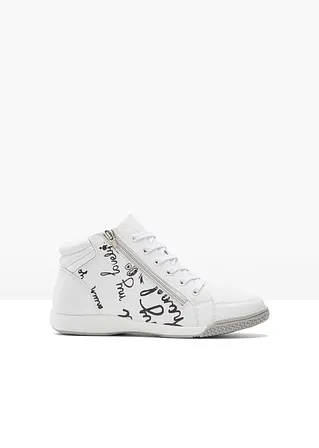 bonprix Winterlicher High top Sneaker mit auffälligen Details - weiß Discount Store für neue Produkte