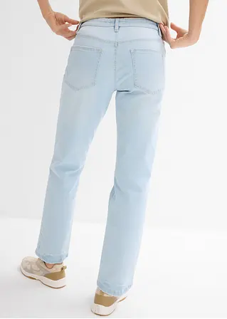 bonprix Straight Jeans im Used Look - blau regular - Damen Wochenangebot