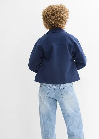 bonprix Modische Cabanjacke aus Wollimitat mit einer abnehmbaren Kapuze Speichern exportieren