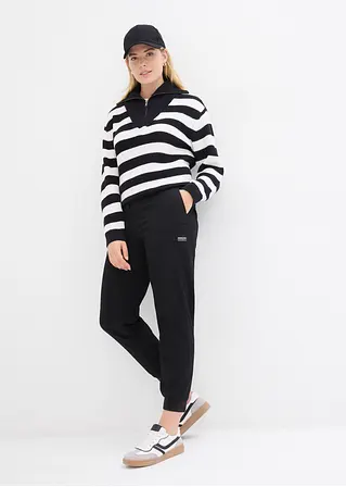 bonprix Twillhose mit Bequembund und aufgesetzten Taschen hinten - Damen Outlet