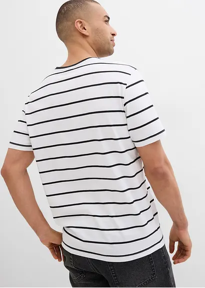bonprix modernes T-Shirt im günstigen Doppelpack - Herren Valentinstagsangebot