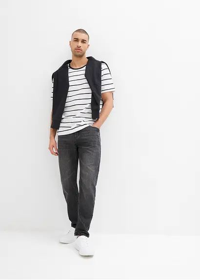 bonprix modernes T-Shirt im günstigen Doppelpack - Herren Valentinstagsangebot