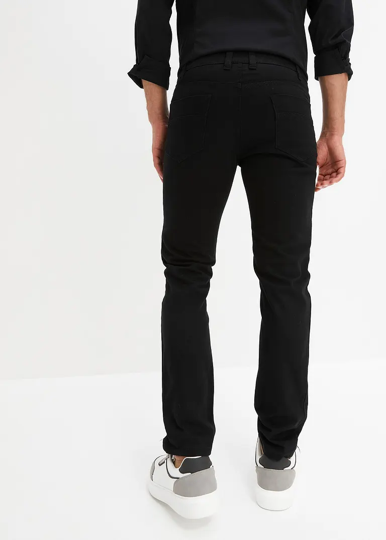 bonprix Herren Jeans mit Stretchanteil - schwarz N-Größe Jubiläumsangebot