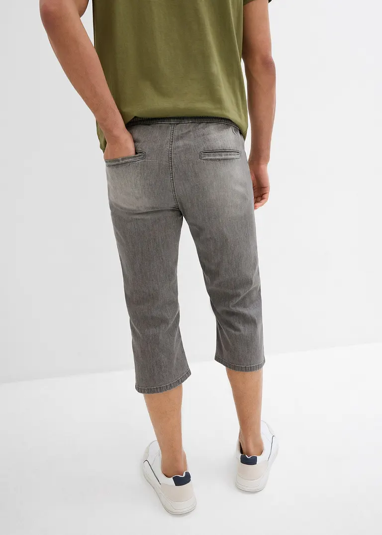 bonprix Bequeme Schlupfjeans in 3/4 Länge aus sommerlich leichtem Denim Heißer Verkauf