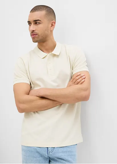 bonprix modernes Poloshirt in Piqué-Qualität im Doppelpack Online Outlet