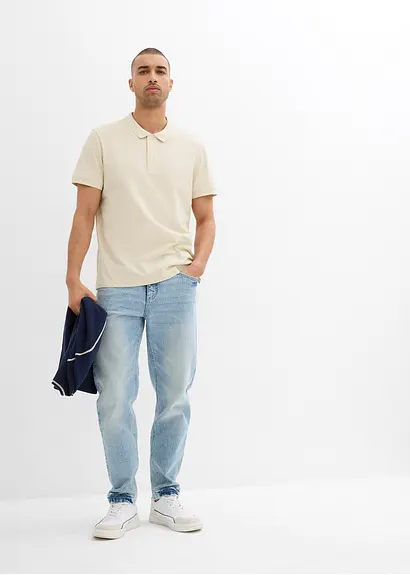 bonprix modernes Poloshirt in Piqué-Qualität im Doppelpack Online Outlet