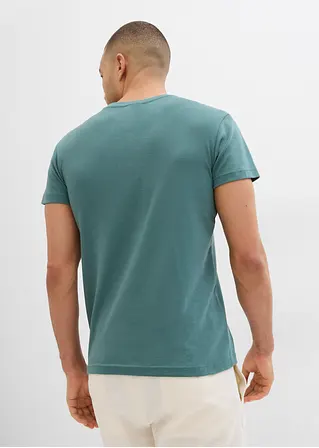 bonprix modernes T-Shirt in Ripp-Qualität im Doppelpack Räumungsverkauf