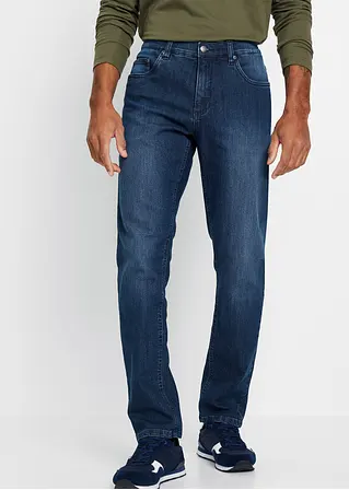 bonprix Modische Slim Fit Stretch-Jeans mit leichter Waschung - blau Begrenzte Freigabe