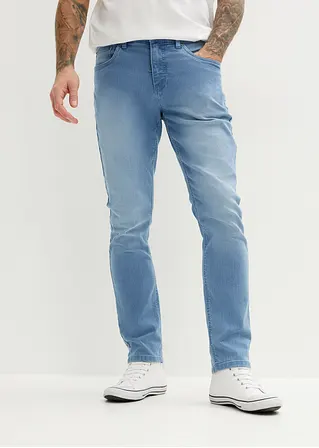 bonprix Modische Slim Fit Stretch-Jeans mit leichter Waschung - blau JETZT KAUFEN