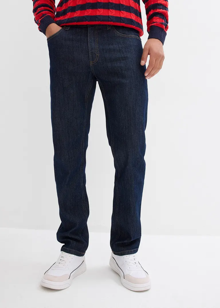 bonprix Die moderne klassische 5-Pocket Jeans ohne Waschung Fabrikladen