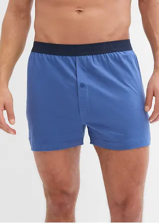 bonprix Lockere Jersey Boxershorts im 4er Pack - dunkelblau+hellindigo Outlet