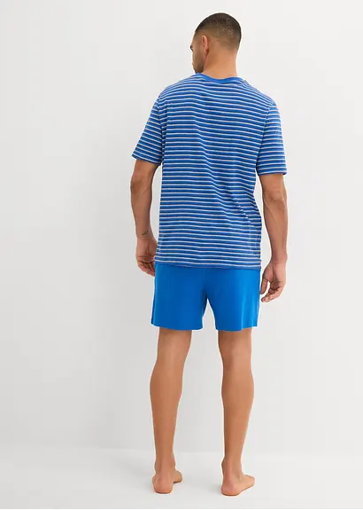 bonprix Gestreifter Shorty mit Hosentaschen - grau - Herren Fabrikverkauf
