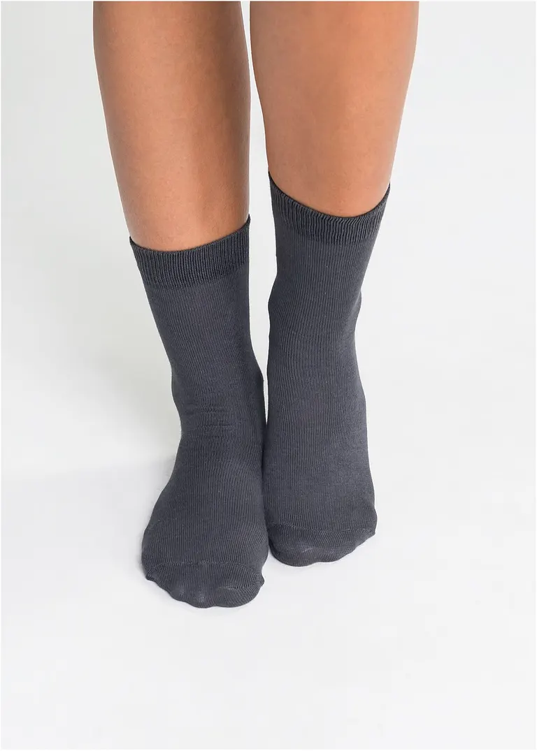 bonprix Klassische Socken im 10er Pack - grautöne - Damen Kostenloser Versand