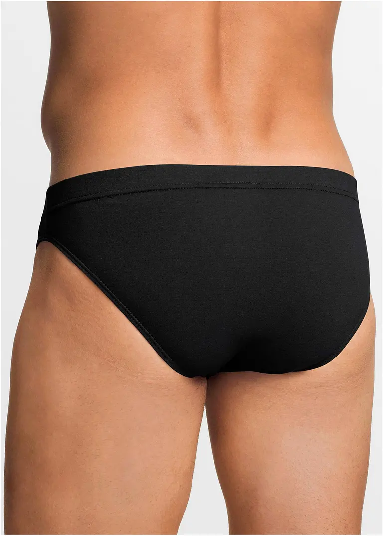 bonprix Bequemer Slip im Vorteilspack - schwarz - Herren Fabrik Onlineshop
