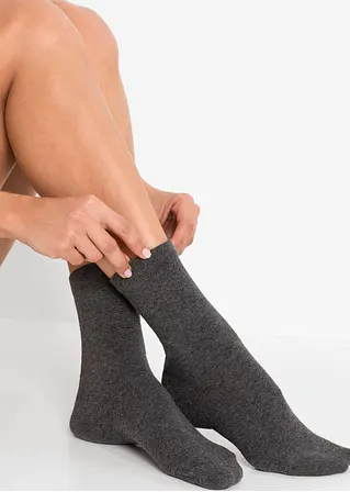 bonprix Trageangenehme Socken mit druckfreiem Bündchen (4er-Pack) - Damen Rabatt