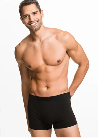 bonprix Schlichte Boxershorts in figurnaher Passform mit elastischem Bund Cyber Monday