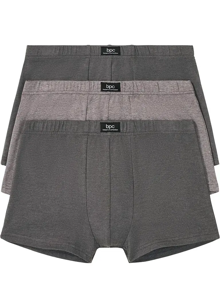 bonprix Legere Herren Boxershorts in figurnaher Passform im 3er-Pack Online Outlet