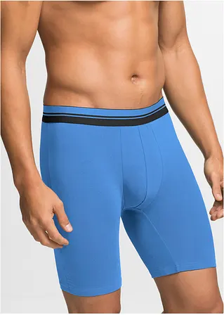 bonprix Bequeme Boxershorts in figurnaher Passform mit langem Bein und einem gestreiftem elastischen Bund Exklusive Angebote