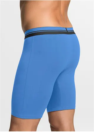 bonprix Bequeme Boxershorts in figurnaher Passform mit langem Bein und einem gestreiftem elastischen Bund Exklusive Angebote