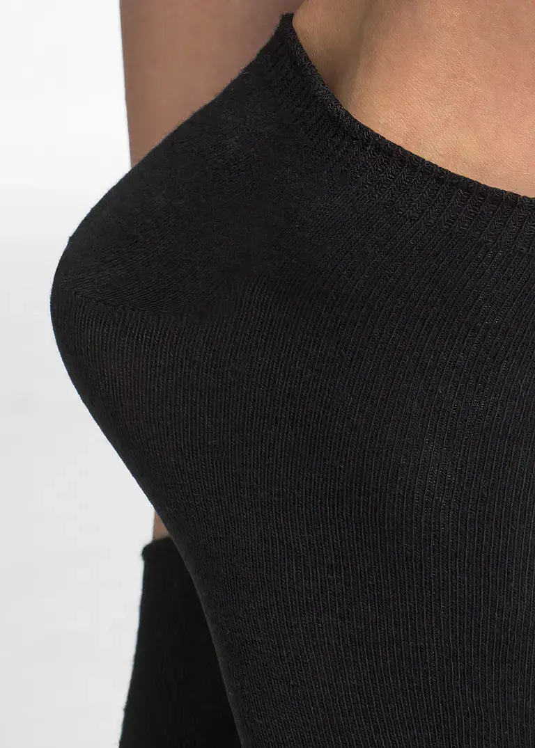 bonprix Praktische Sneakersocken im attraktiven Multipack - schwarz/weiß Bestseller