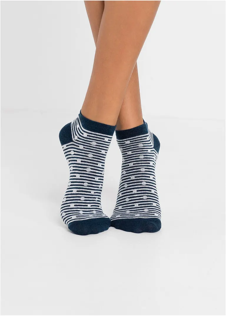 bonprix Sportliche Sneakersocke mit feinem Bündchen - Damen Tägliche Deals