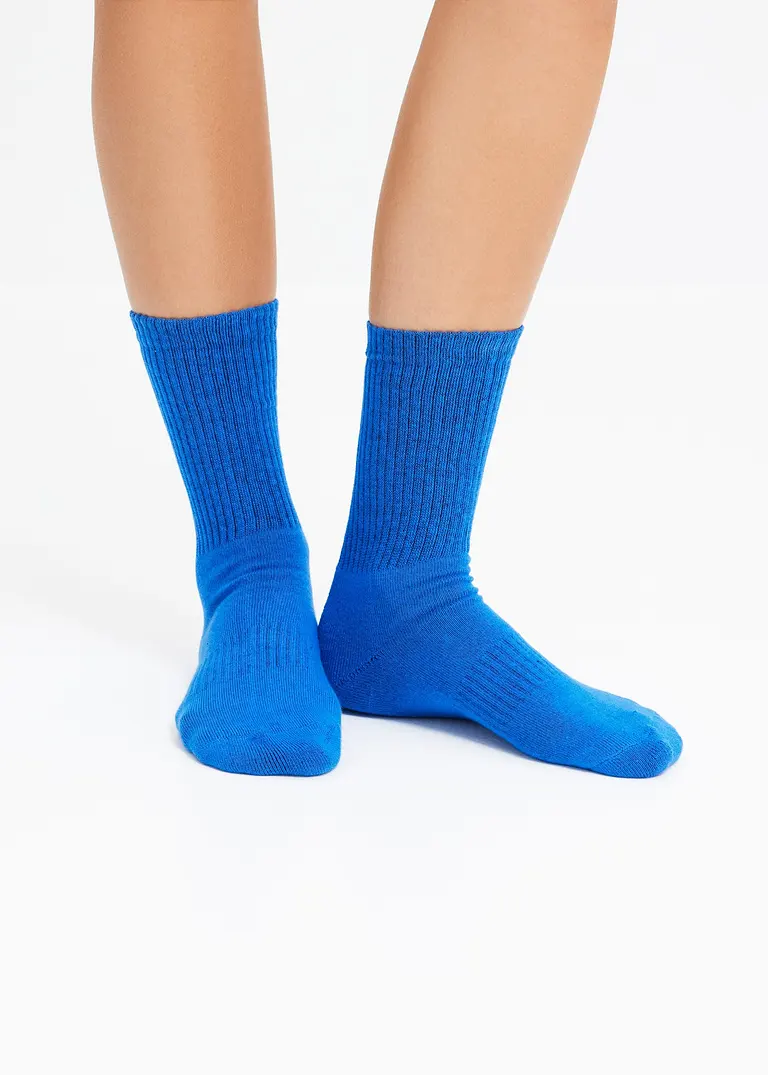 bonprix Zeitlose Tennissocken mit Bio-Baumwolle - Damen Tiefpreis