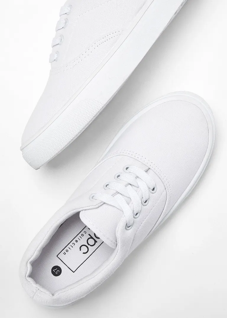 bonprix Sportlicher Sneaker von bpc ideal für die Freizeit - weiß - Damen Super Sparpreis
