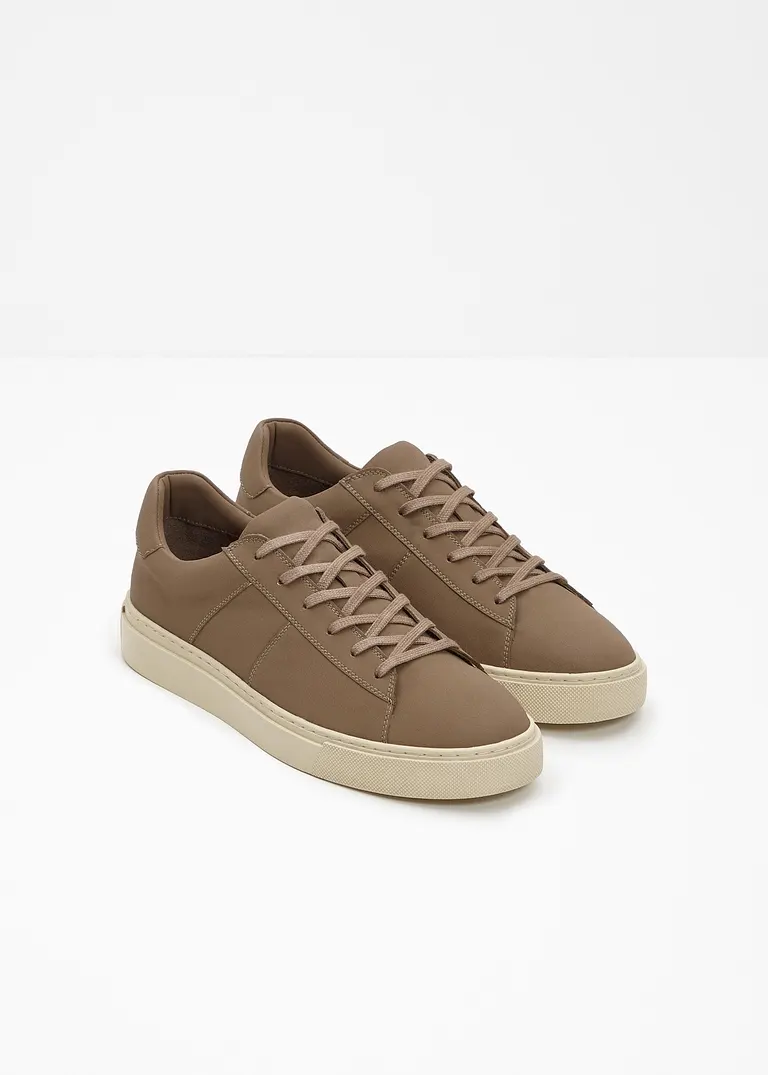 bonprix Modischer Sneaker für den Alltag - braun - Herren JETZT KAUFEN