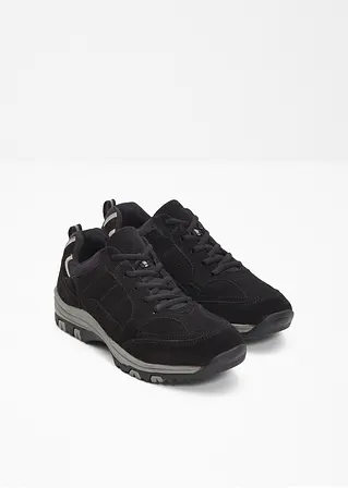 bonprix Trekkingschuh aus Leder zum Schnüren - schwarz - Damen Zeitbegrenzte Promotion