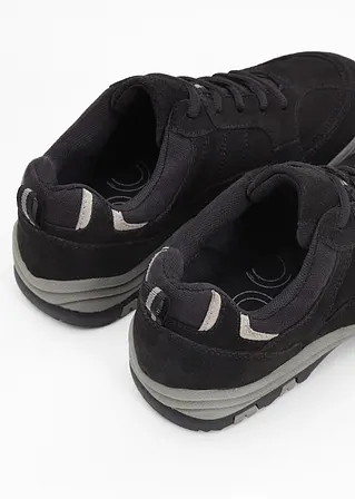 bonprix Trekkingschuh aus Leder zum Schnüren - schwarz - Damen Zeitbegrenzte Promotion