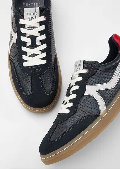 bonprix Modischer Herren-Sneaker von Mustang - blau - Herren Bis zu 50% Rabatt