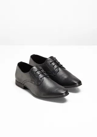 bonprix Klassischer Herren-Schnürschuh in eleganter Optik - schwarz Bis zu 60% Rabatt