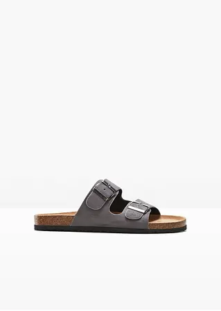 bonprix Schöne Pantolette im Casual-Look - grau - Herren