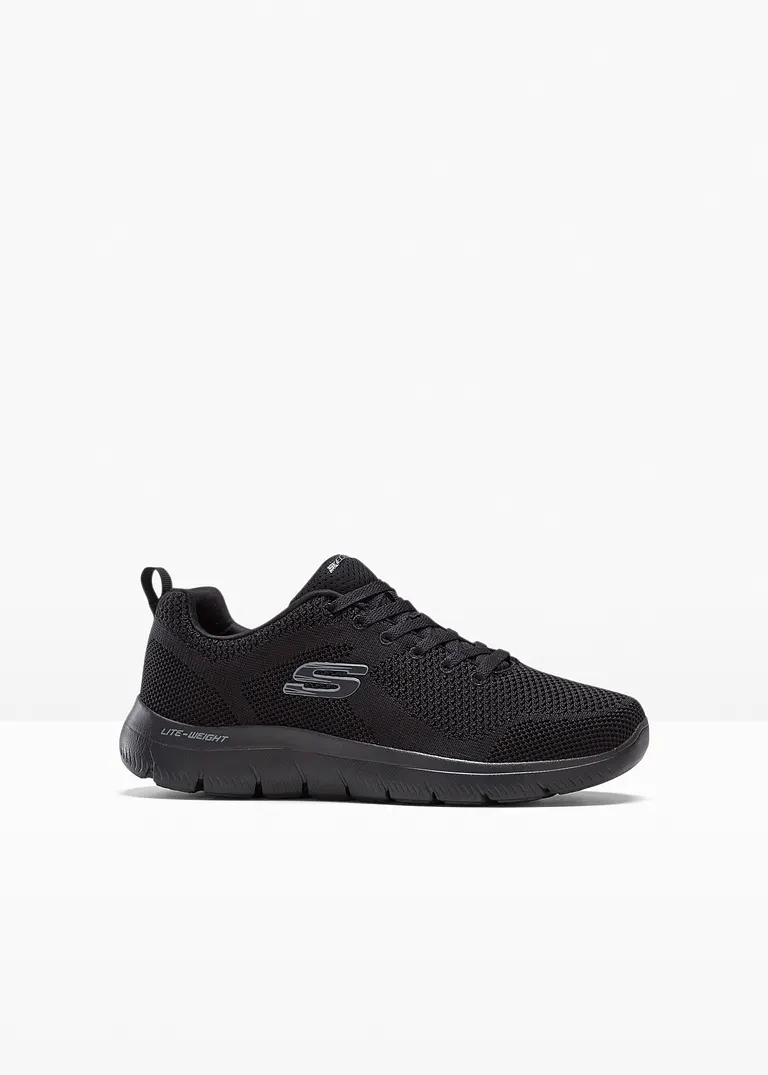 bonprix Zeitloser Sneaker von Skechers - schwarz - Herren